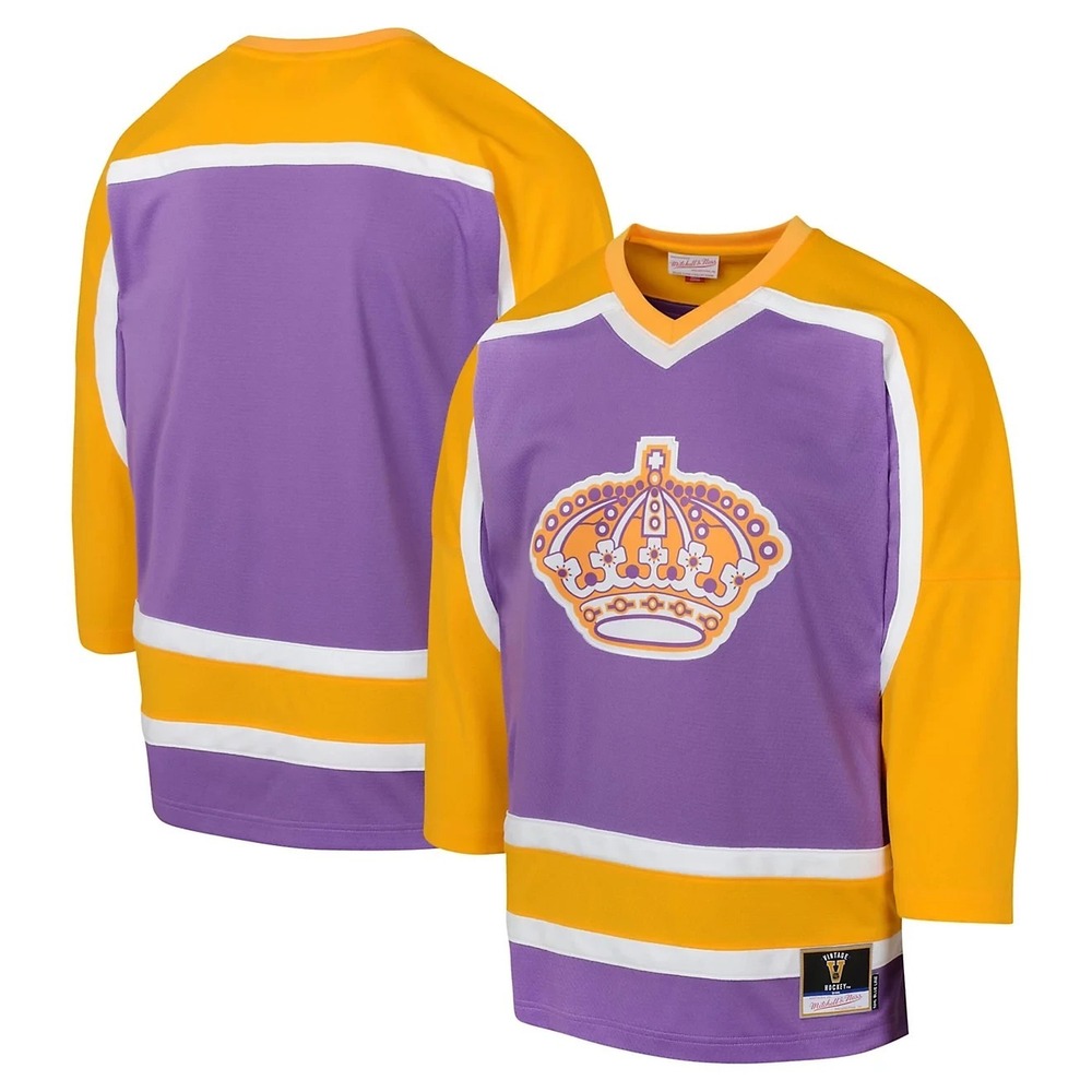 Mitchell & Ness® (YOUTH LG/XL 14-20) Los Angeles Kings 1980 Blue Line Jersey